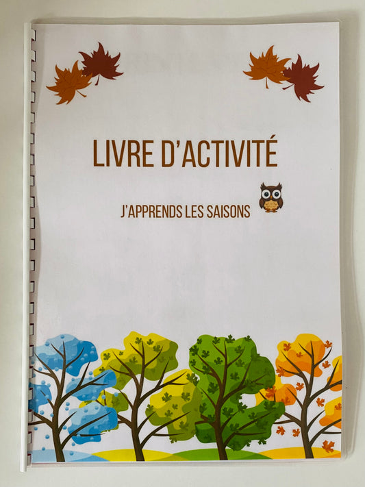 Livre d’activités les saisons