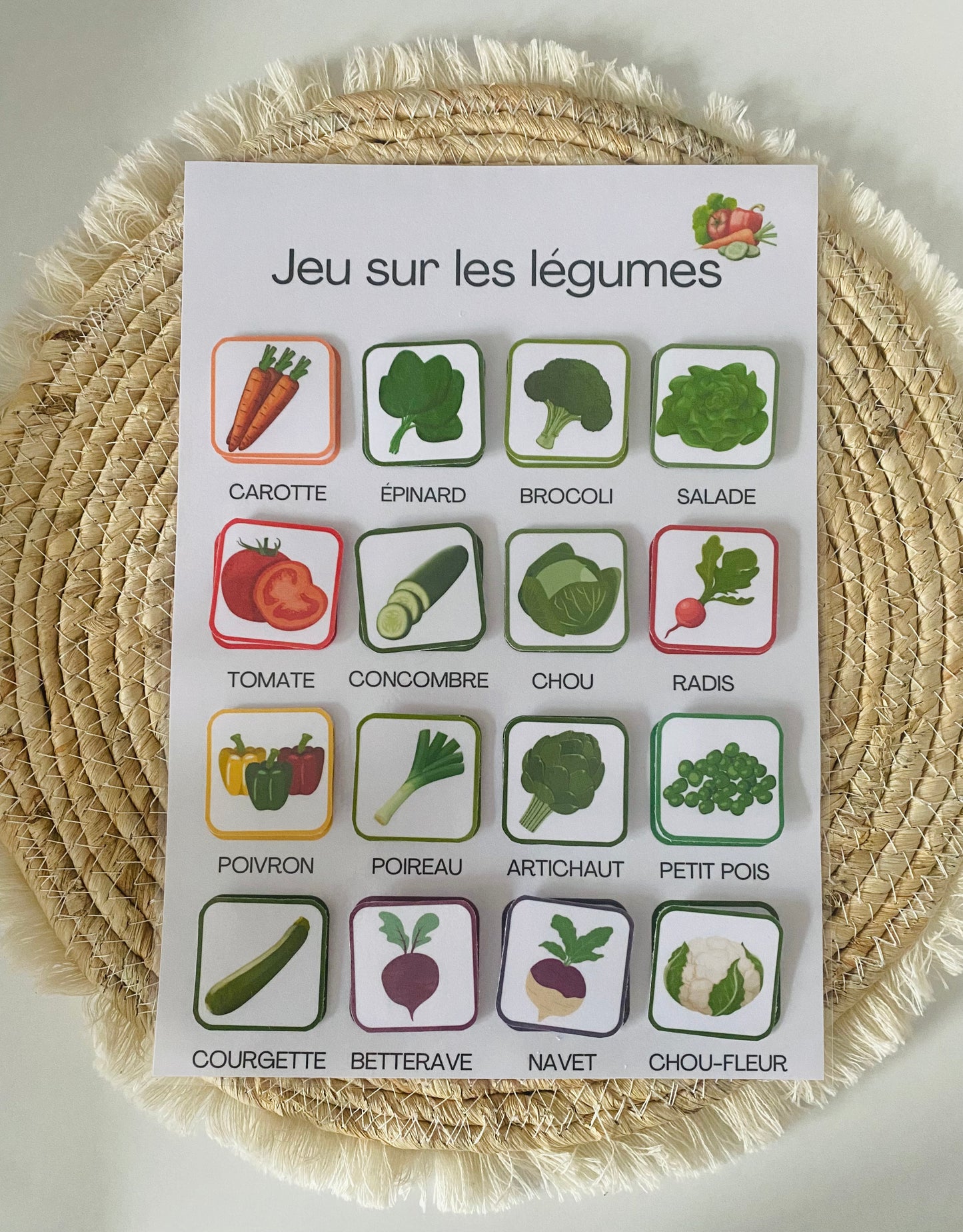 Les légumes