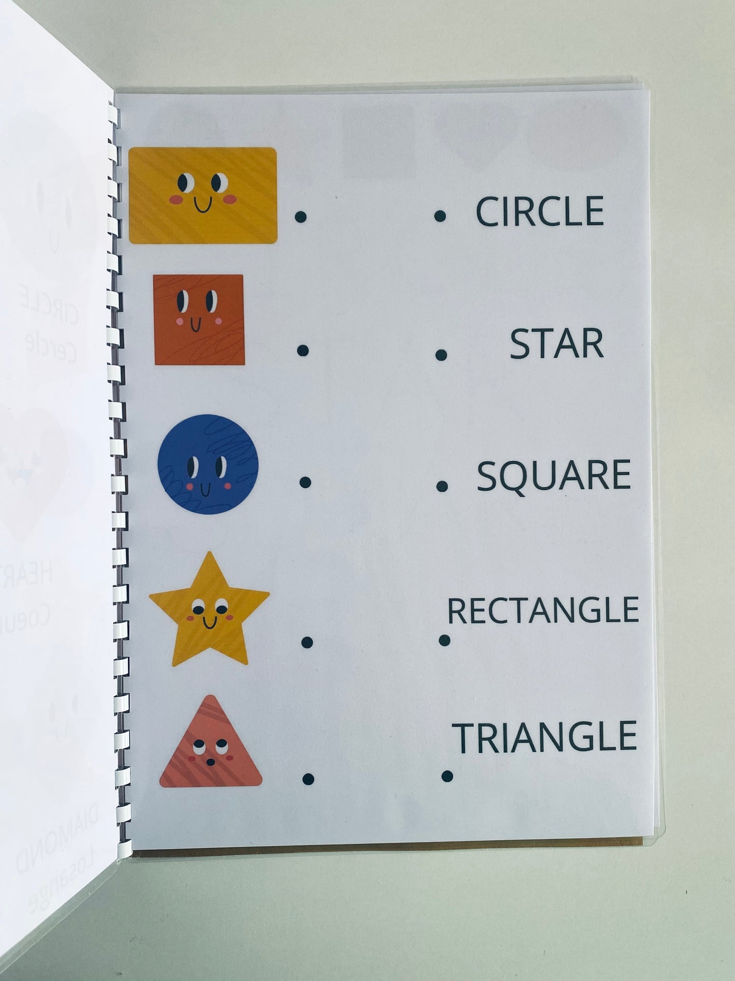 Les couleurs et les formes version Anglais