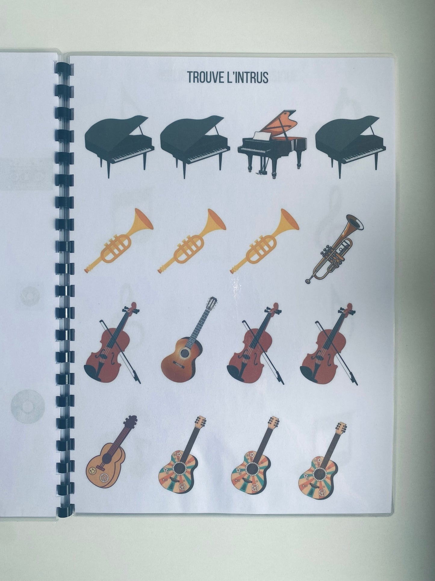 Les instruments de musique